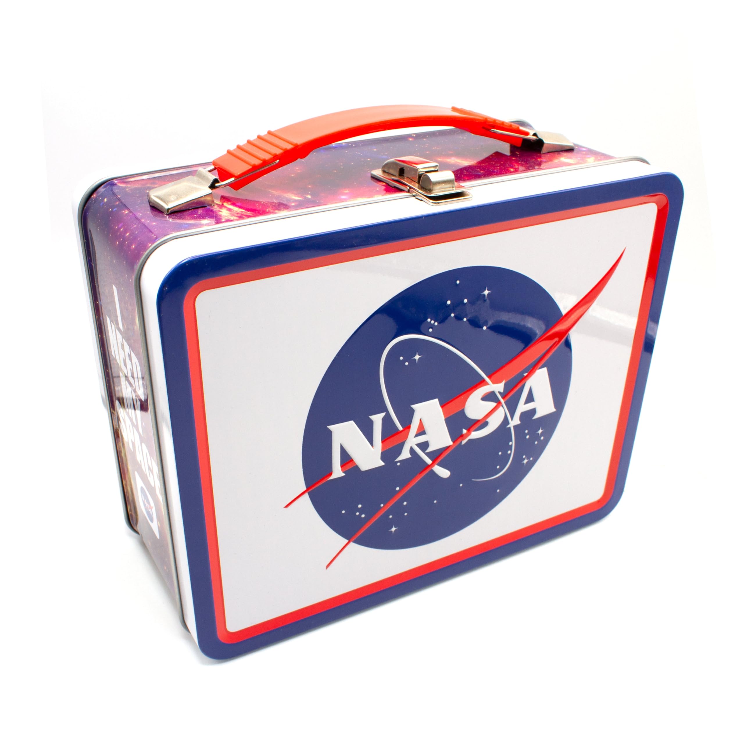 Amazon.com: AQUARIUS NASA Logo Large Fun Box - Sturdy Tin Storage